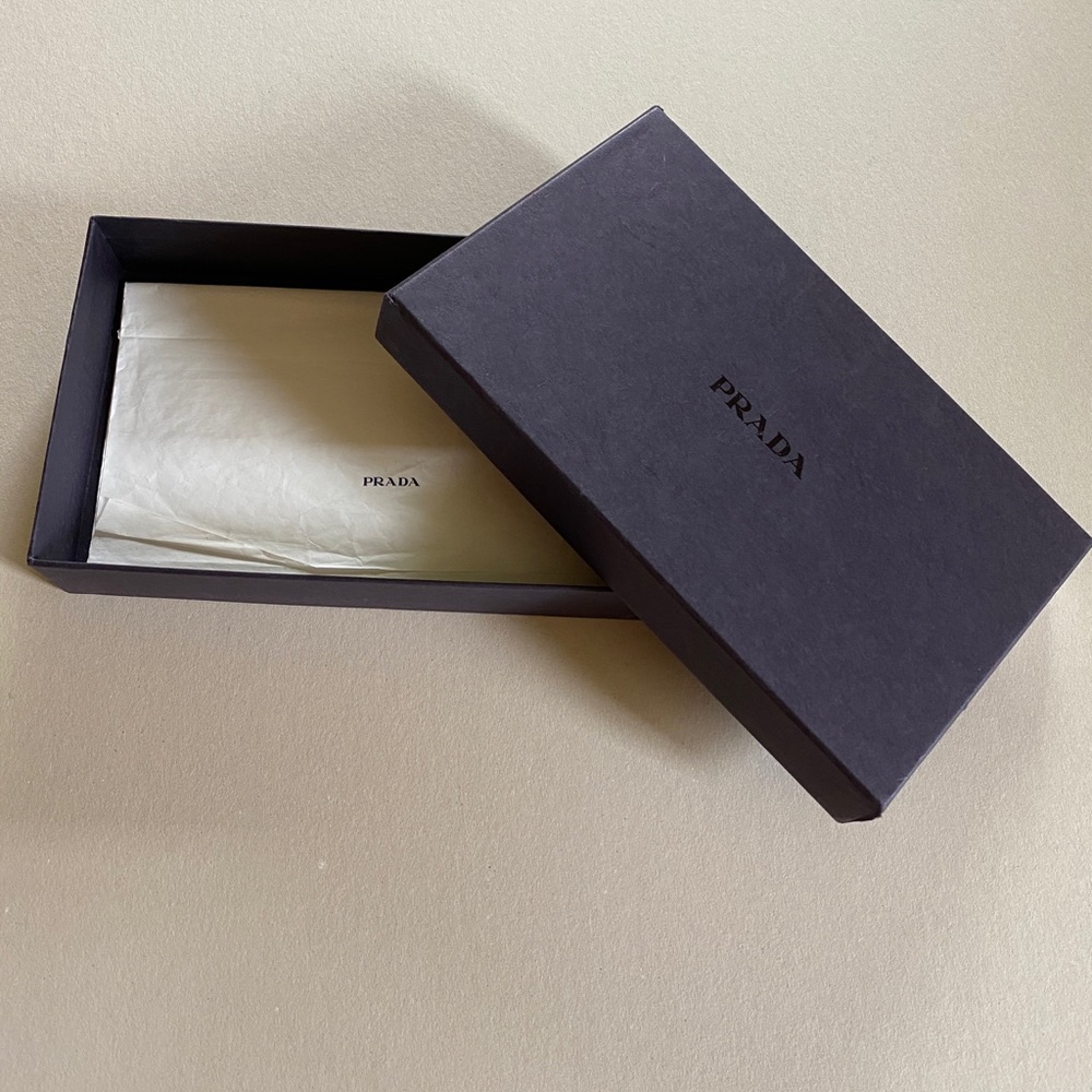 Prada Authentic Preowned Wallet Box